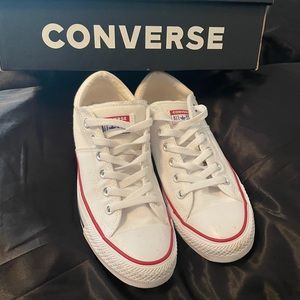 White low top all stars